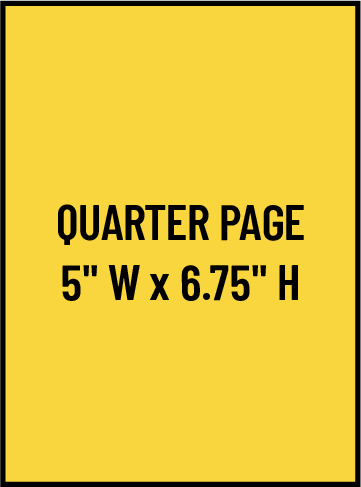 Quarter Page Ad Size